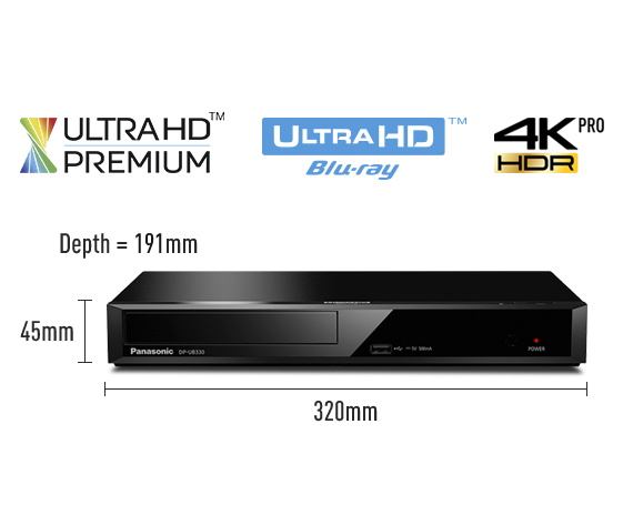 Ultra HD Blu-ray Player DP-UB391EB